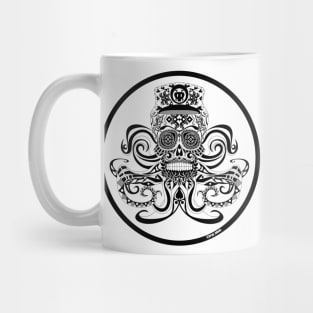 octopad octopus navy skull ecopop Mug